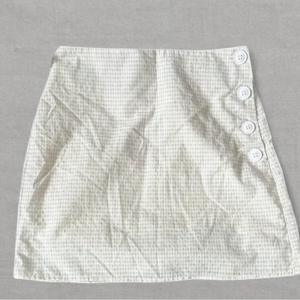 Urban Outfitters Cream Mini Skirt